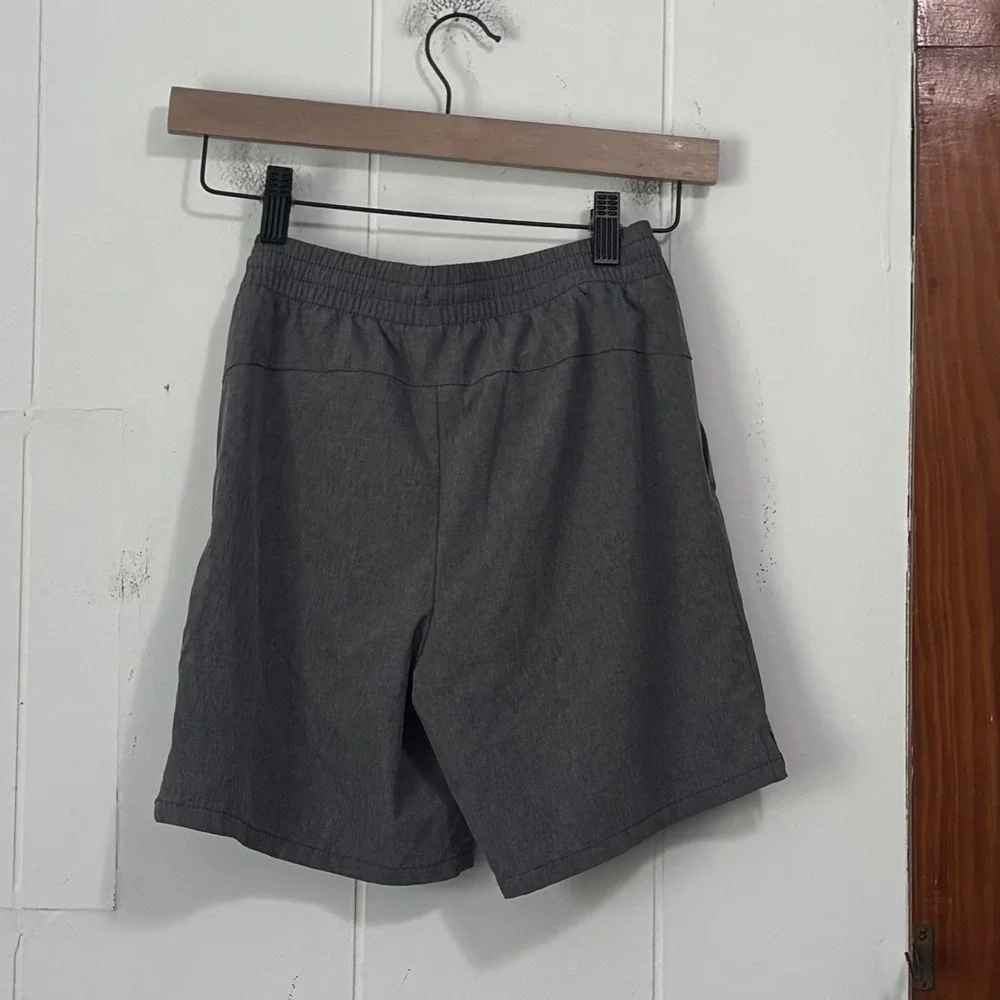 Old Navy Boys StretchTech Quick Dry Shorts Charcoal Gray L 10-12 Activewear